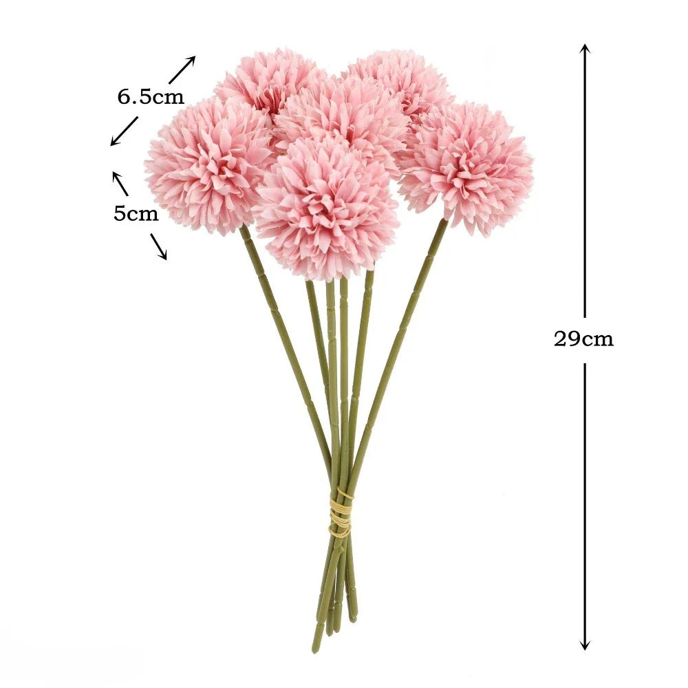 Elegant Hydrangea Artificial Flowers Bouquet Clean Vanilla Store