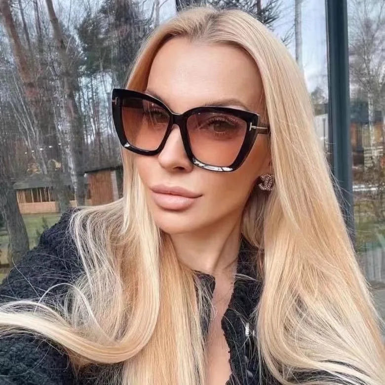 Brand Designer Cat Eye Sunglasses Women Vintage 2024 Clean Vanilla Store