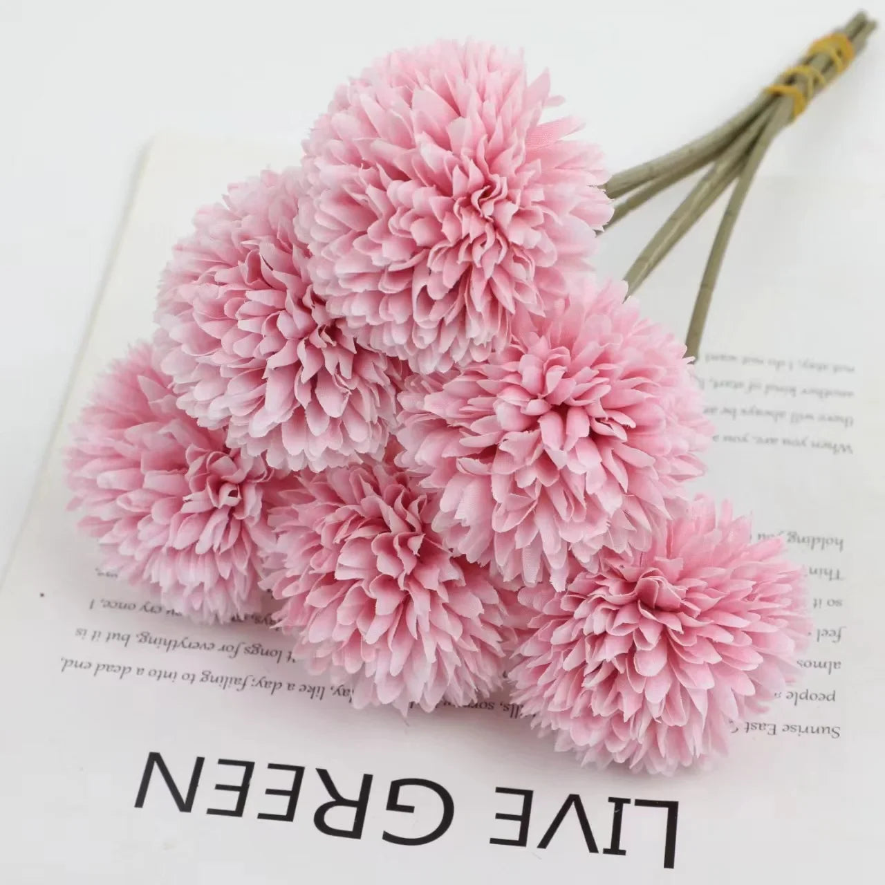Elegant Hydrangea Artificial Flowers Bouquet Clean Vanilla Store