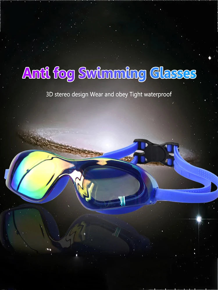 Adjustable Swimming Goggles No Leaking Eyewear Clean Vanilla Store
