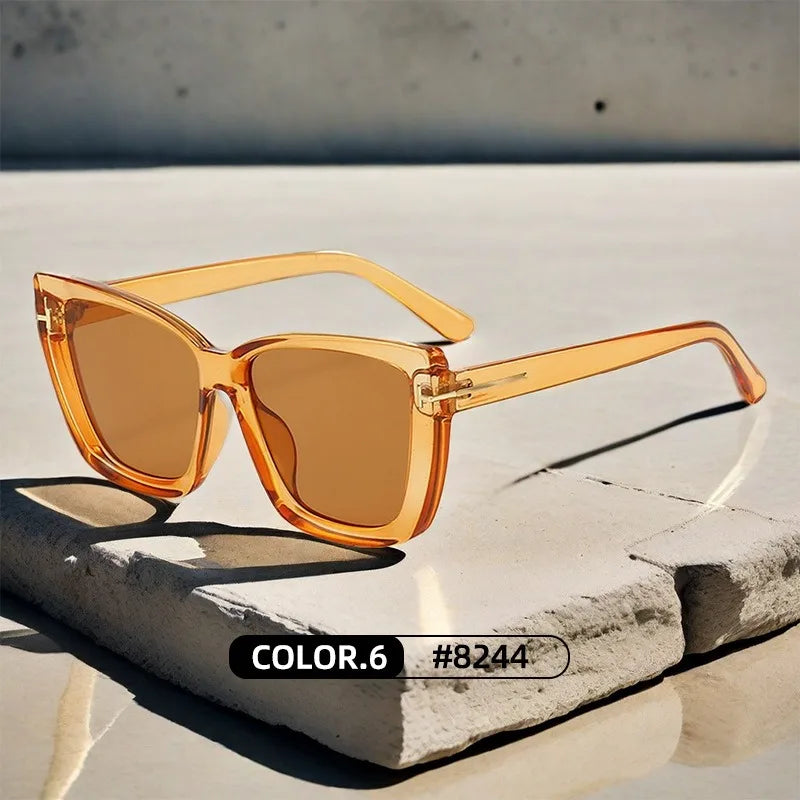 Brand Designer Cat Eye Sunglasses Women Vintage 2024 Clean Vanilla Store