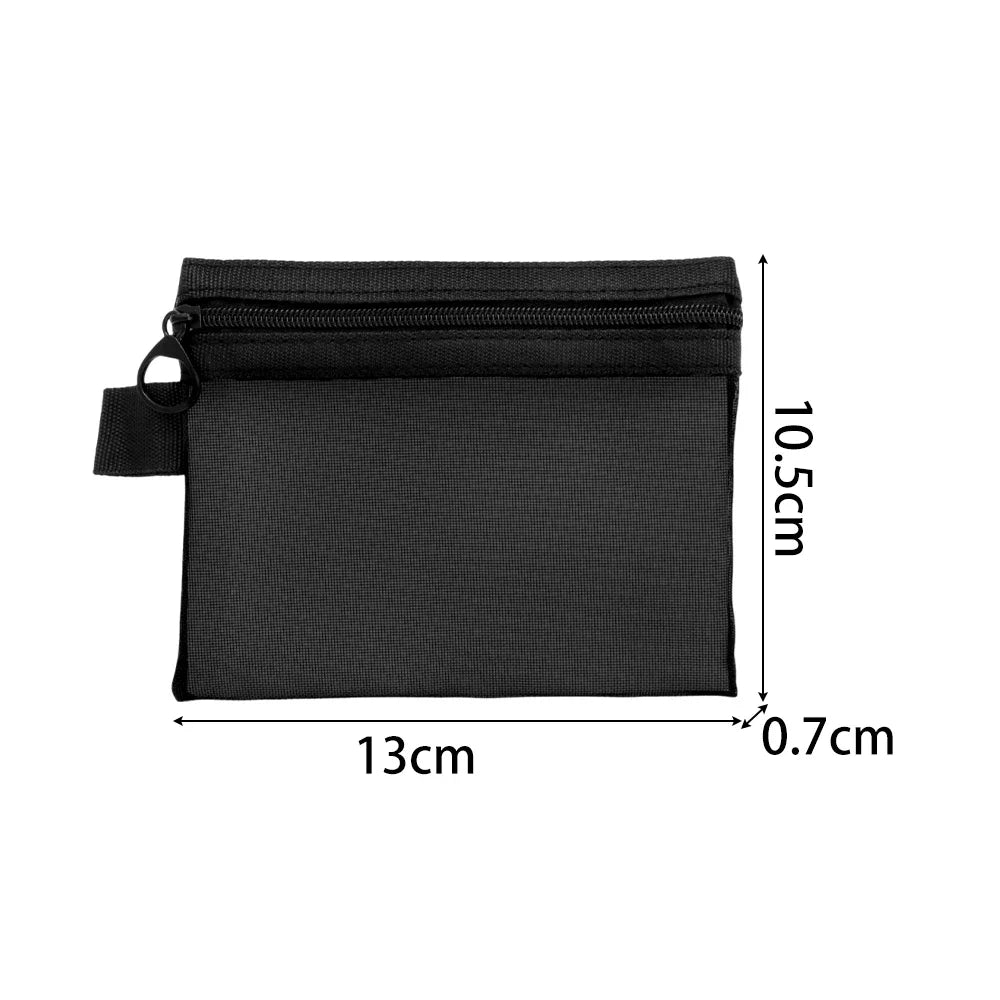 Mesh Clear Cosmetic Bags - Portable Organizer 1/3pcs Clean Vanilla Store