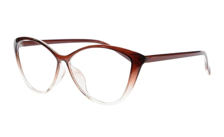 SHINU Women Cat Eye TR90 Anti Blue Light Glasses Clean Vanilla Store