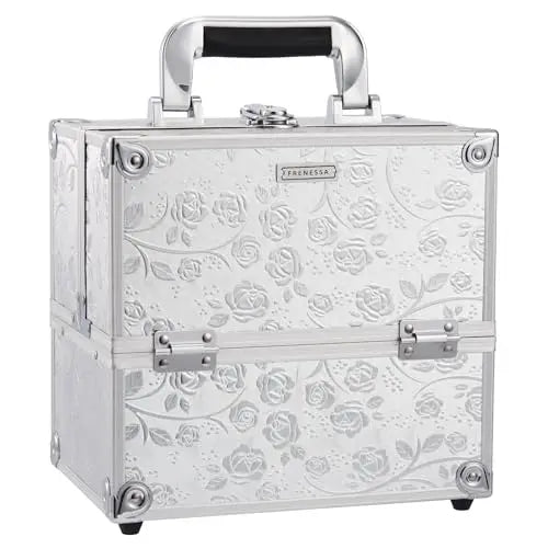Makeup Case Portable Travel Organizer for Women Clean Vanilla Store