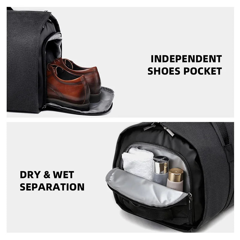 Large Capacity Men's Hand Luggage Bag XM137 Clean Vanilla Store