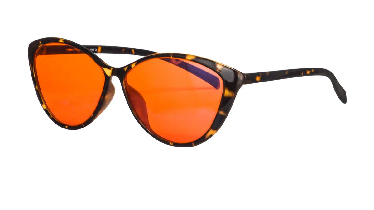 SHINU Women Cat Eye TR90 Anti Blue Light Glasses Clean Vanilla Store