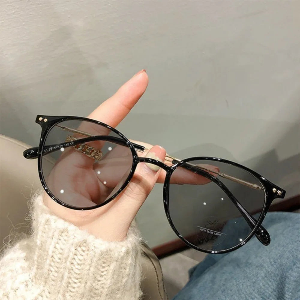 Fashion Photochromic Anti Radiation Eyeglasses Clean Vanilla Store