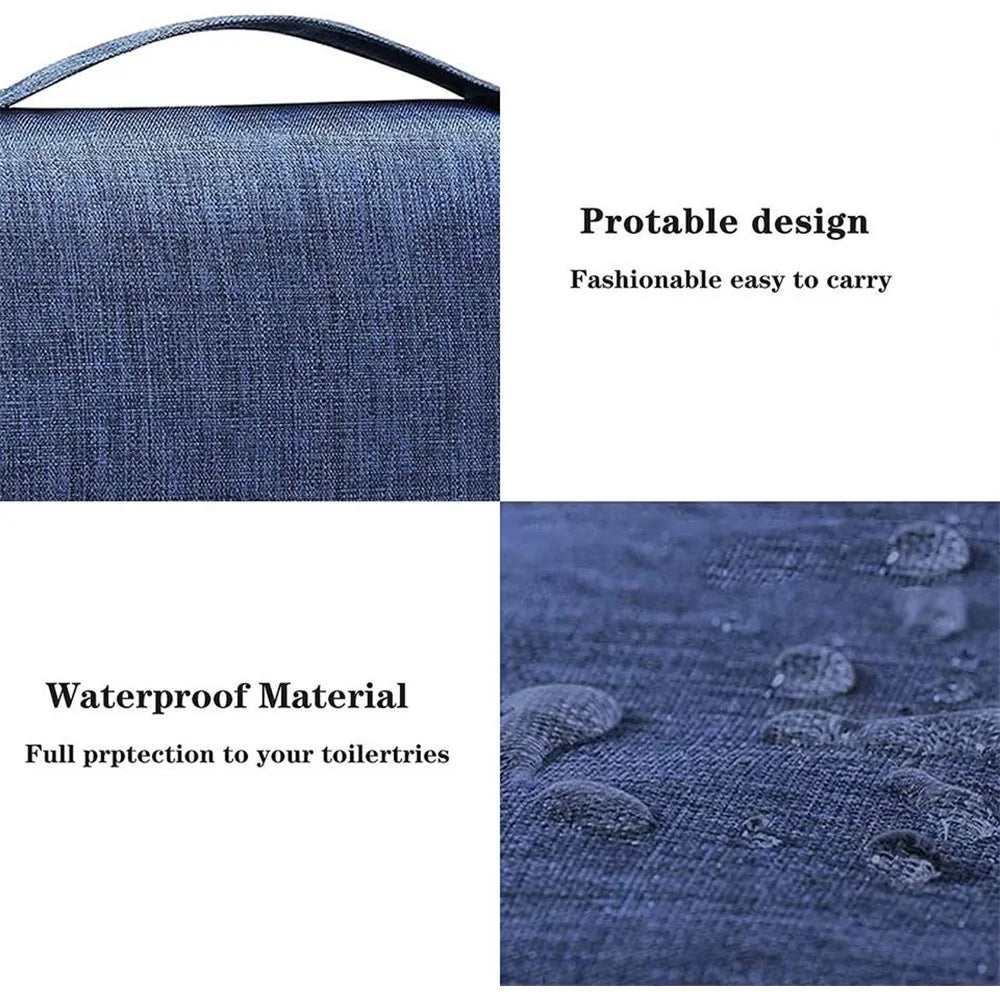 Waterproof Portable Toiletry Washbag with Hook Clean Vanilla Store