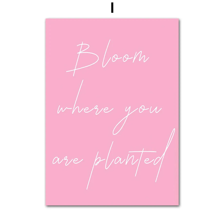 Matisse Woman Leaf Flower Drink Pink Canvas Art Clean Vanilla Store