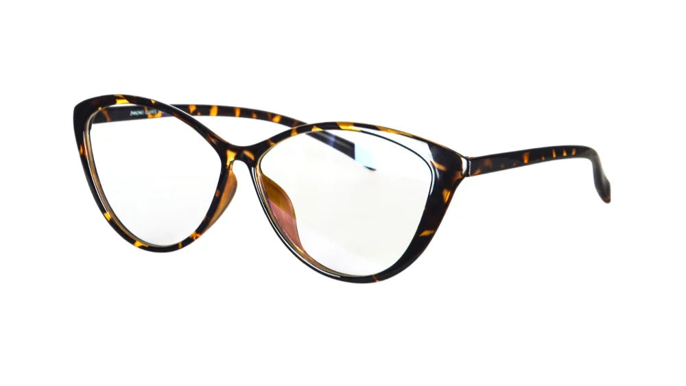 SHINU Women Cat Eye TR90 Anti Blue Light Glasses Clean Vanilla Store