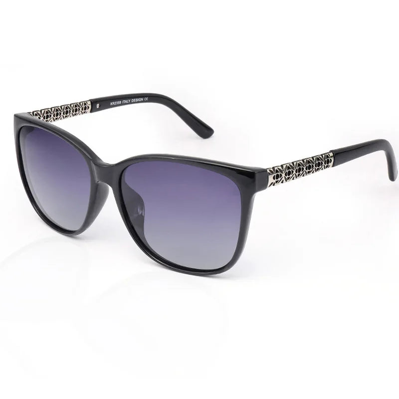 New Fashion TR Memory Frame Polarizing Sunglasses for Women Clean Vanilla Store