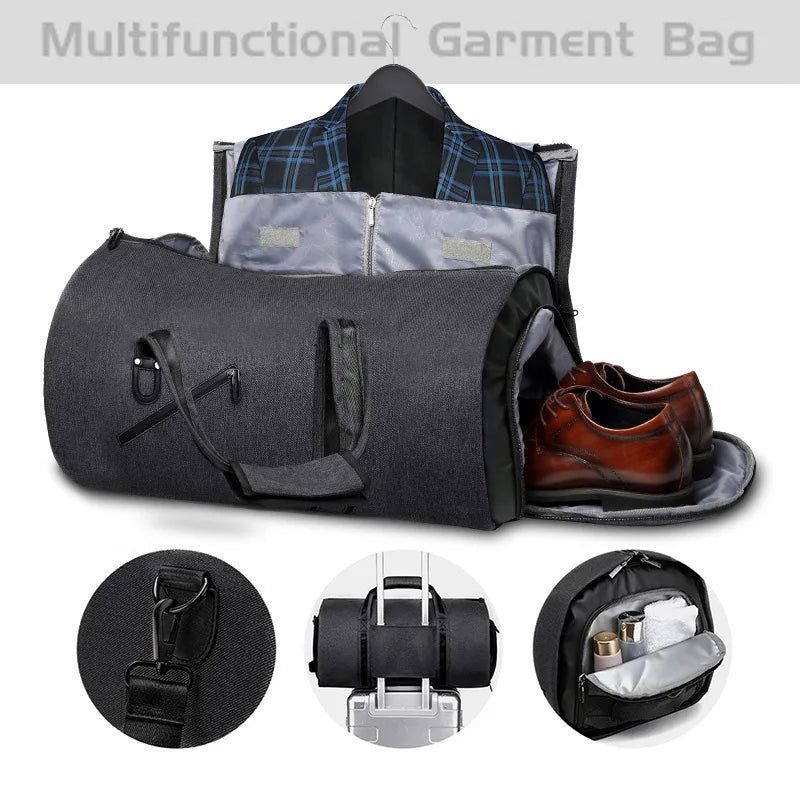 Large Capacity Men's Hand Luggage Bag XM137 Clean Vanilla Store