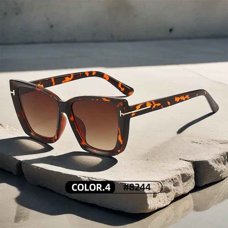 Brand Designer Cat Eye Sunglasses Women Vintage 2024 Clean Vanilla Store