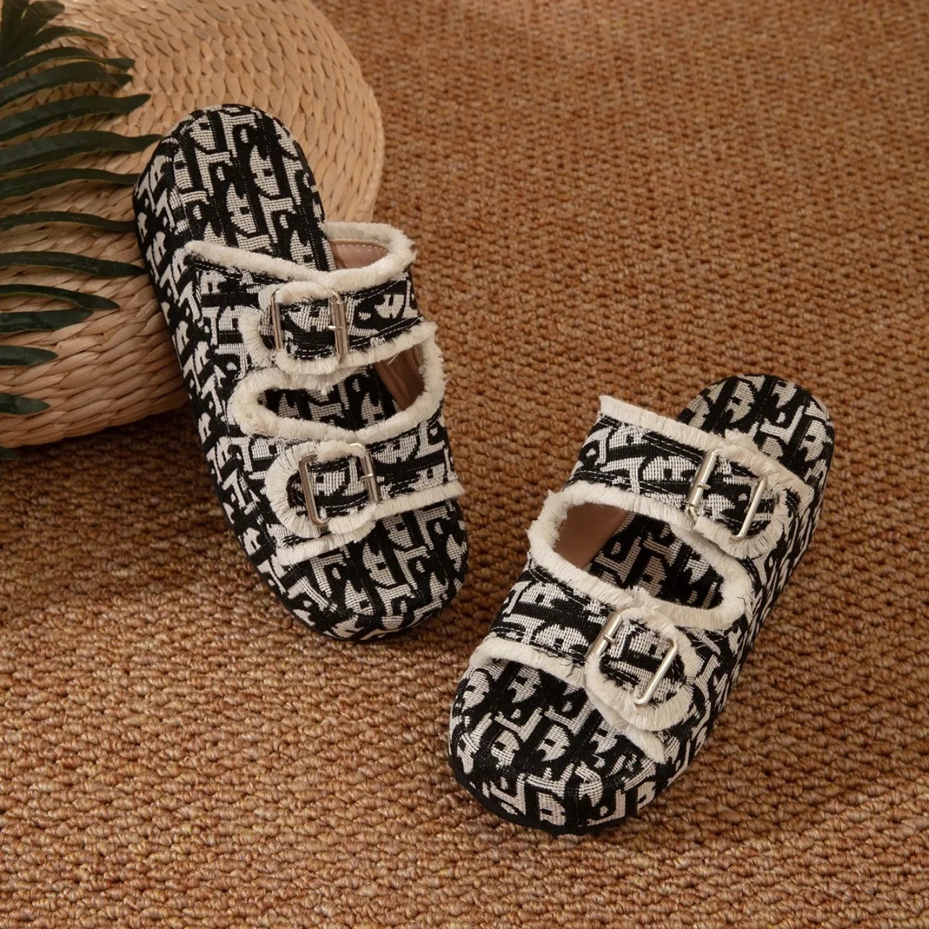 Luxury Platform Slides for Women - Big Size Clean Vanilla Store