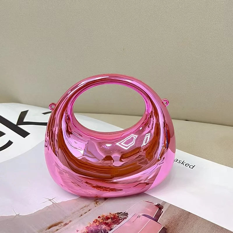 2025 Spring Summer Mini Girls Hobo Purse - Pink Clean Vanilla Store
