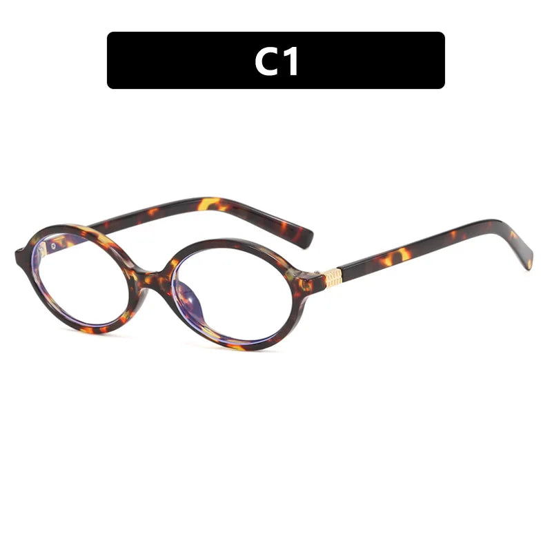 Vintage Oval Sunglasses for Women UV400 Luxury Clean Vanilla Store