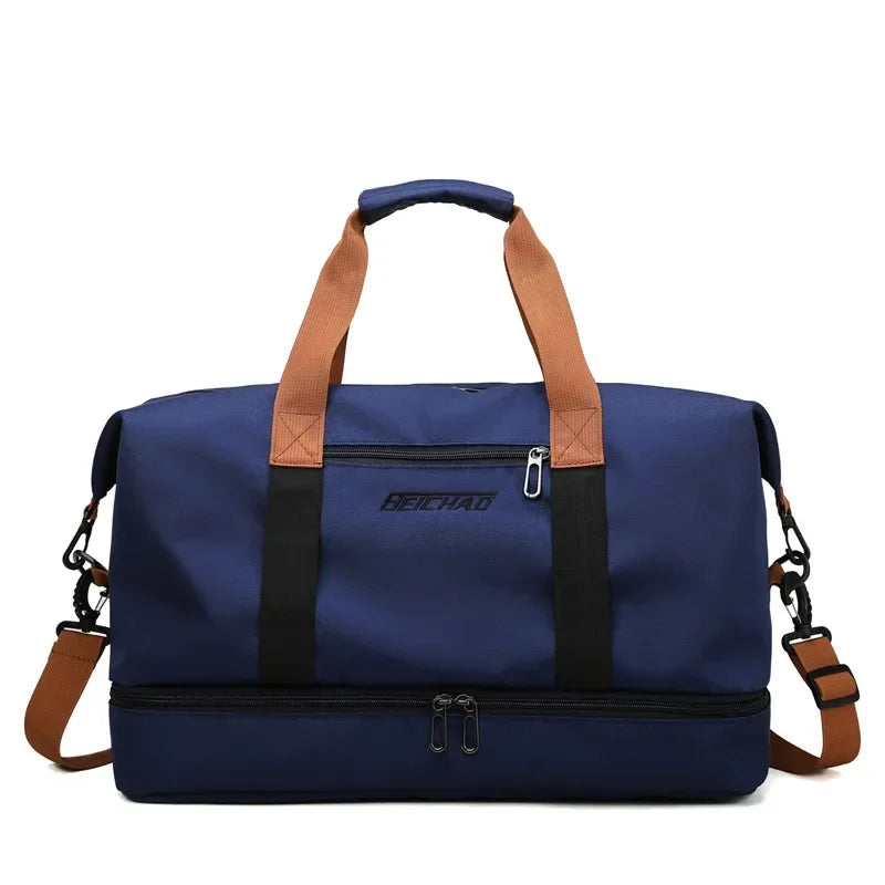 Large Capacity Travel Gym Bag Waterproof Design Clean Vanilla Store