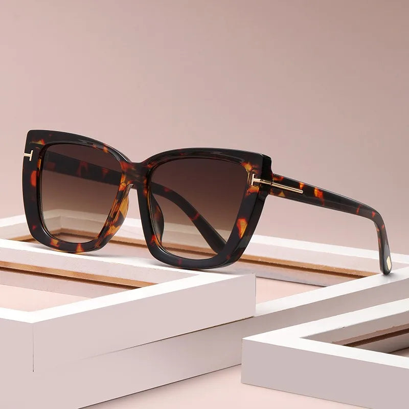 Brand Designer Cat Eye Sunglasses Women Vintage 2024 Clean Vanilla Store