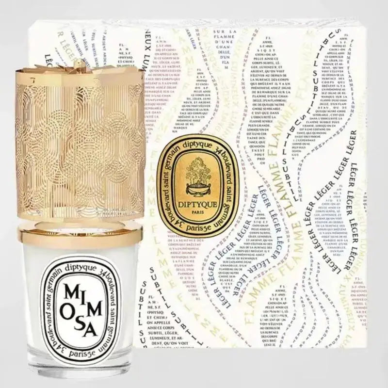Diptyques Aromatherapy Candle Natural Plant Scented Gift Clean Vanilla Store