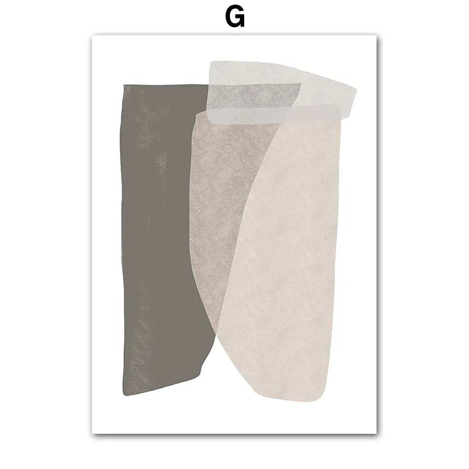 Bohemian Sun Leaf Geometry Canvas Prints - Set of 2 Clean Vanilla Store