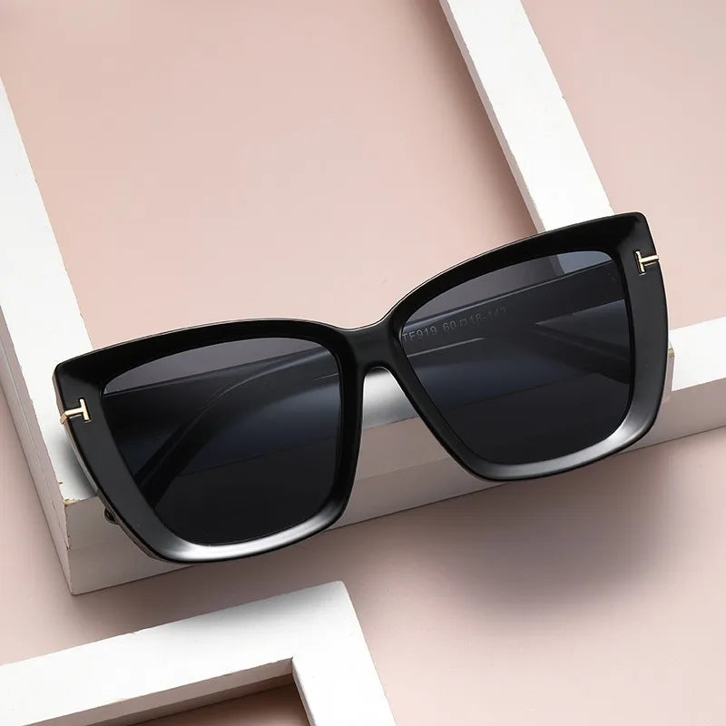 Brand Designer Cat Eye Sunglasses Women Vintage 2024 Clean Vanilla Store