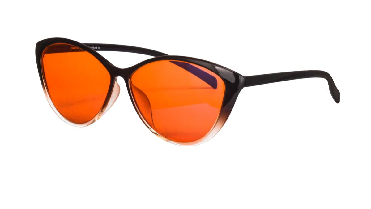 SHINU Women Cat Eye TR90 Anti Blue Light Glasses Clean Vanilla Store