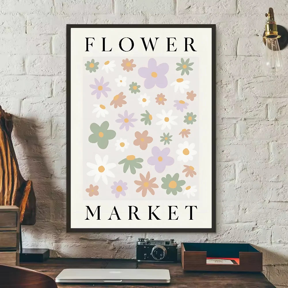 Green Leaf Geometry Line Matisse Art Print HD Clean Vanilla Store