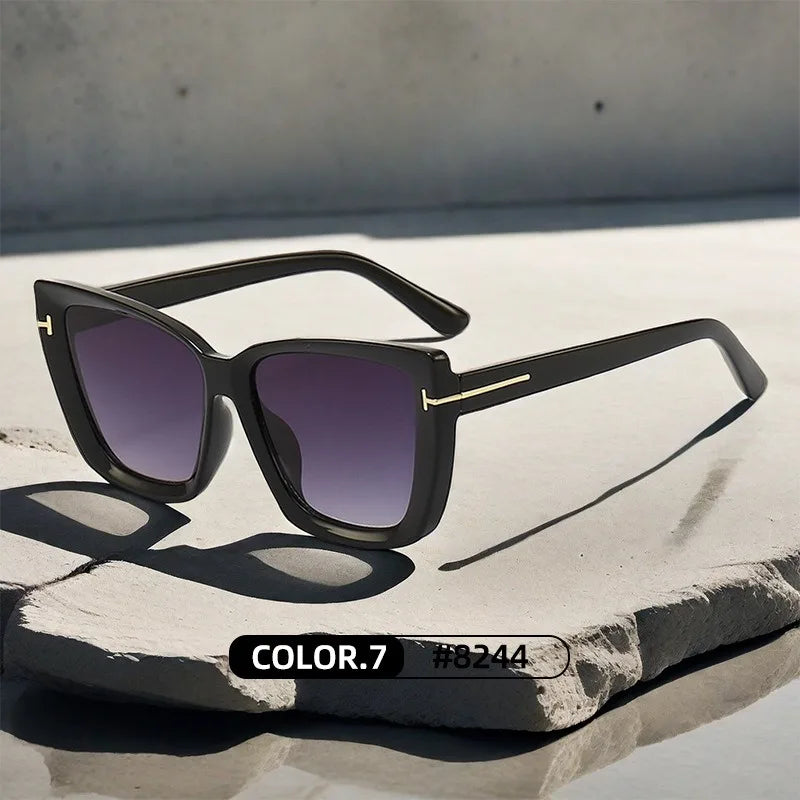 Brand Designer Cat Eye Sunglasses Women Vintage 2024 Clean Vanilla Store