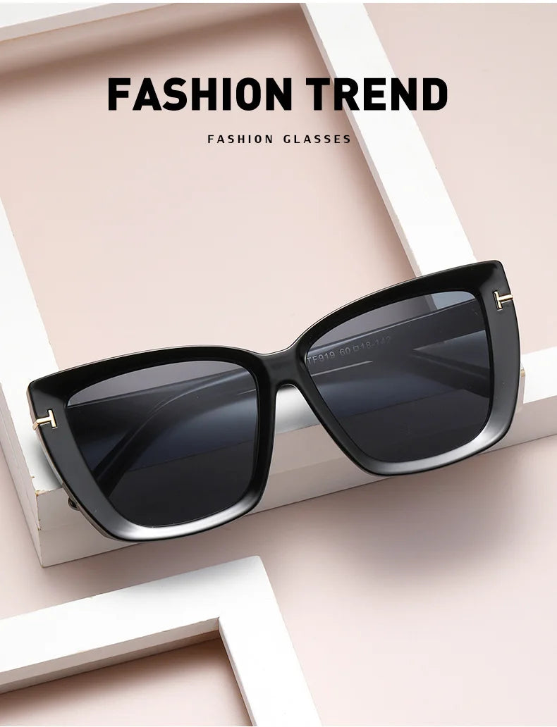 Brand Designer Cat Eye Sunglasses Women Vintage 2024 Clean Vanilla Store