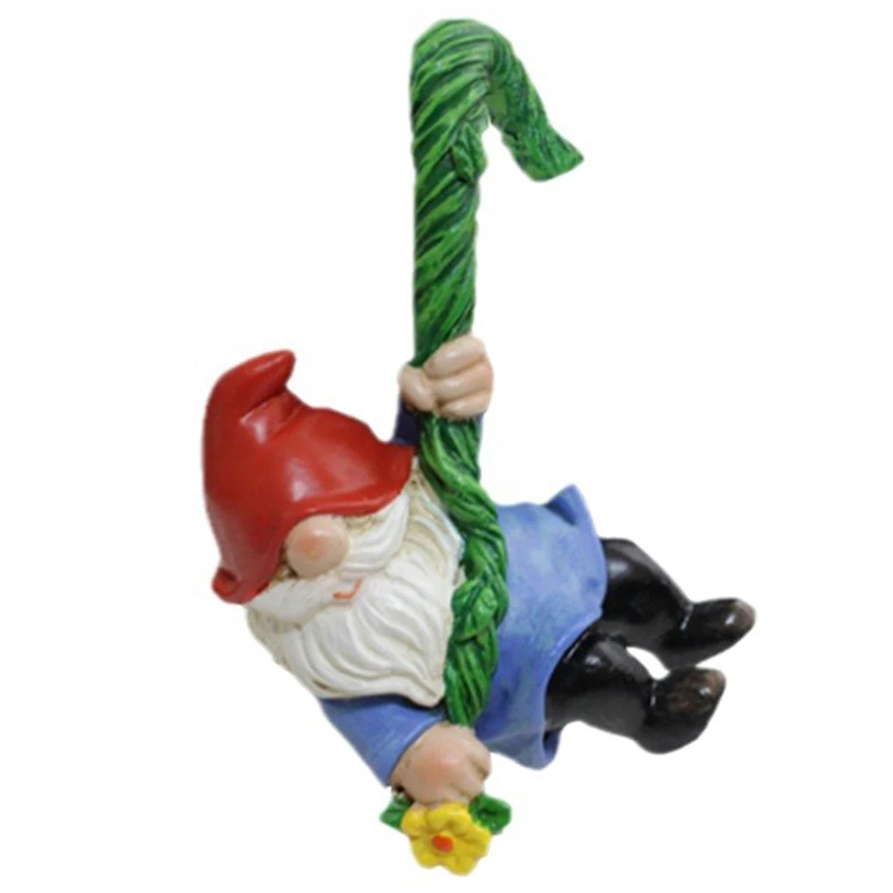 Whimsical 3Pcs Dwarf Pendant Statues for Gardens Clean Vanilla Store