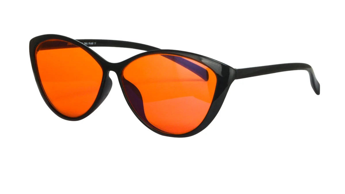 SHINU Women Cat Eye TR90 Anti Blue Light Glasses Clean Vanilla Store