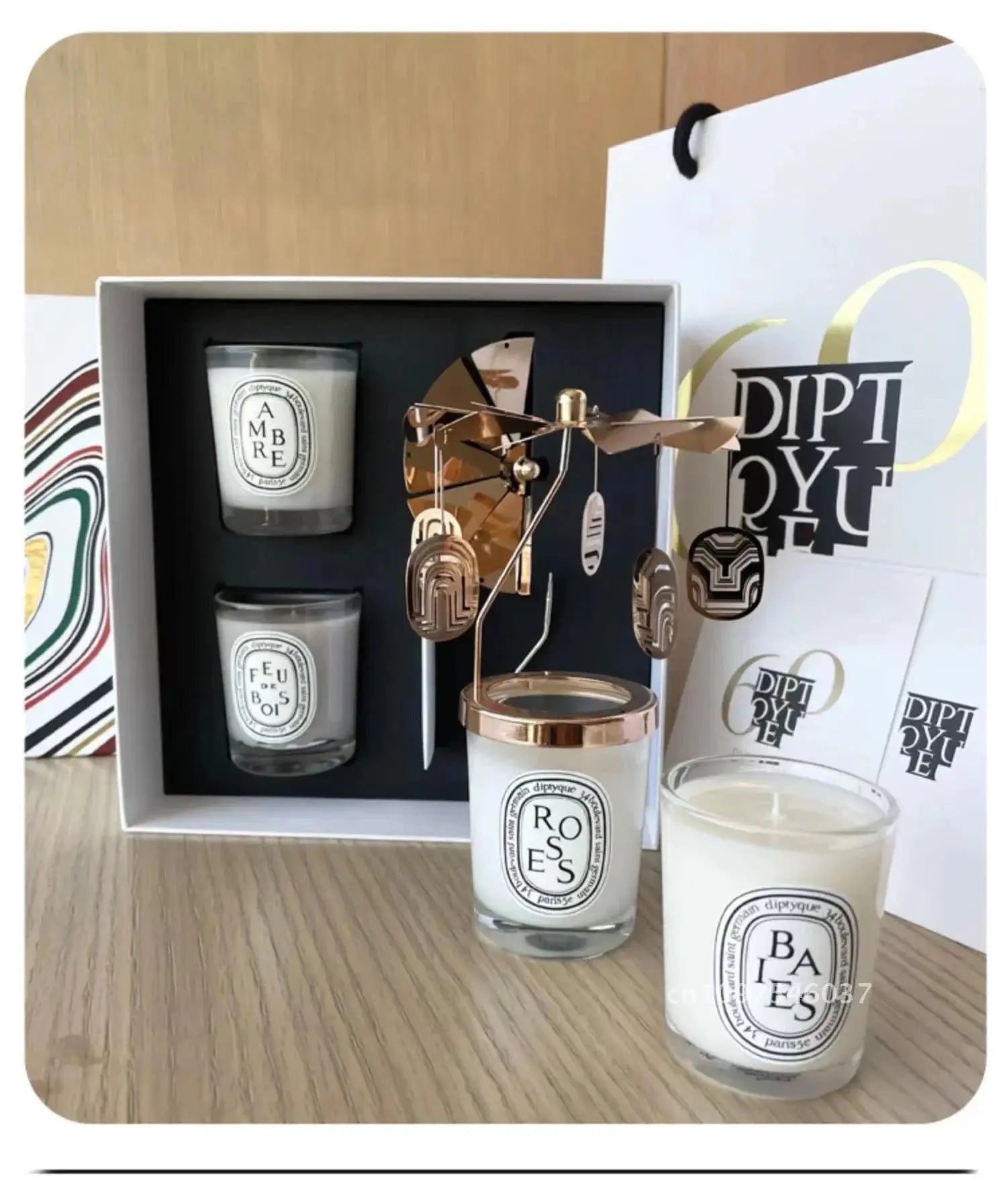 Diptyques Aromatherapy Candle Natural Plant Scented Gift Clean Vanilla Store