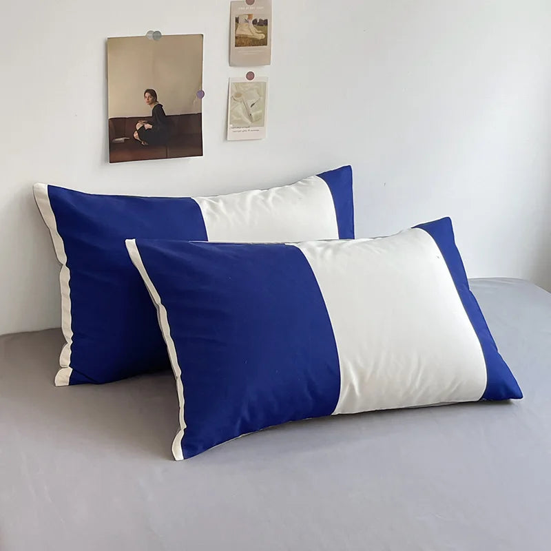 Striped Duvet Set with Pillows for Year-Round Comfort - 3 Piece Clean Vanilla Store