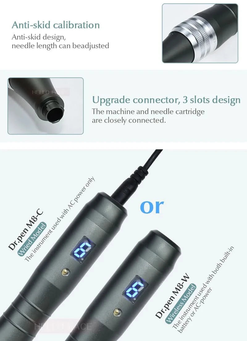 Dr. Pen Ultima M8 Wireless Microneedle Skincare Kit Clean Vanilla Store