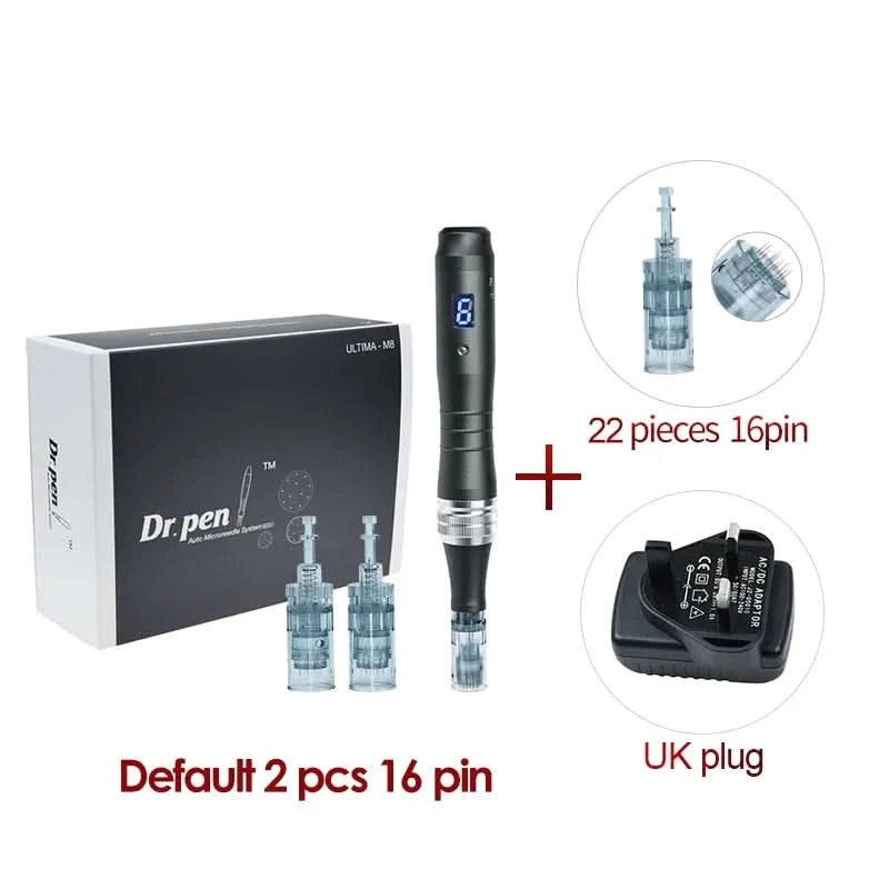 Dr. Pen Ultima M8 Wireless Microneedle Skincare Kit Clean Vanilla Store