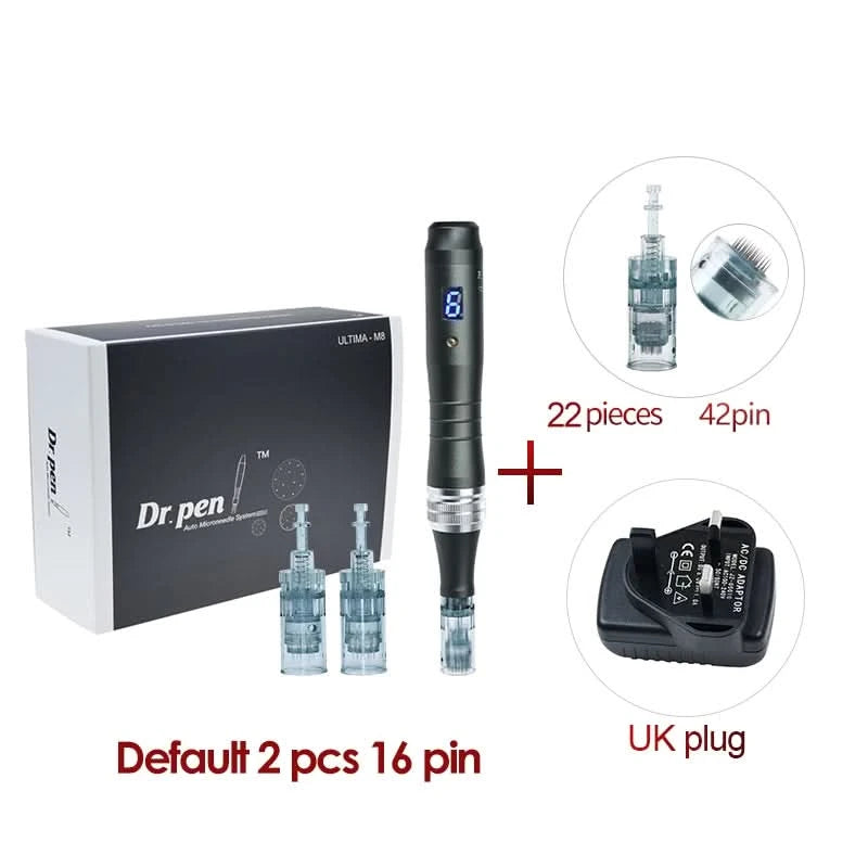 Dr. Pen Ultima M8 Wireless Microneedle Skincare Kit Clean Vanilla Store