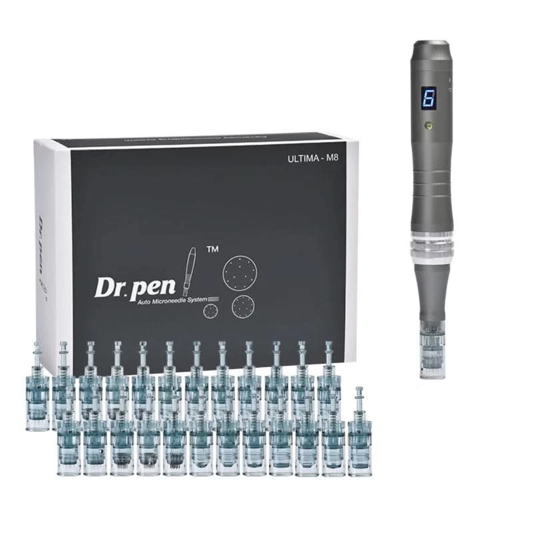 Dr. Pen Ultima M8 Wireless Microneedle Skincare Kit Clean Vanilla Store