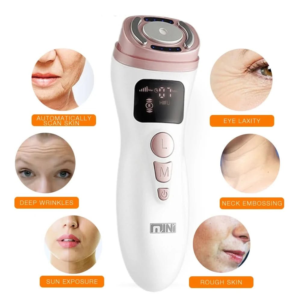 Mini HIFU Machine for Youthful Skin Lifting Device Clean Vanilla Store