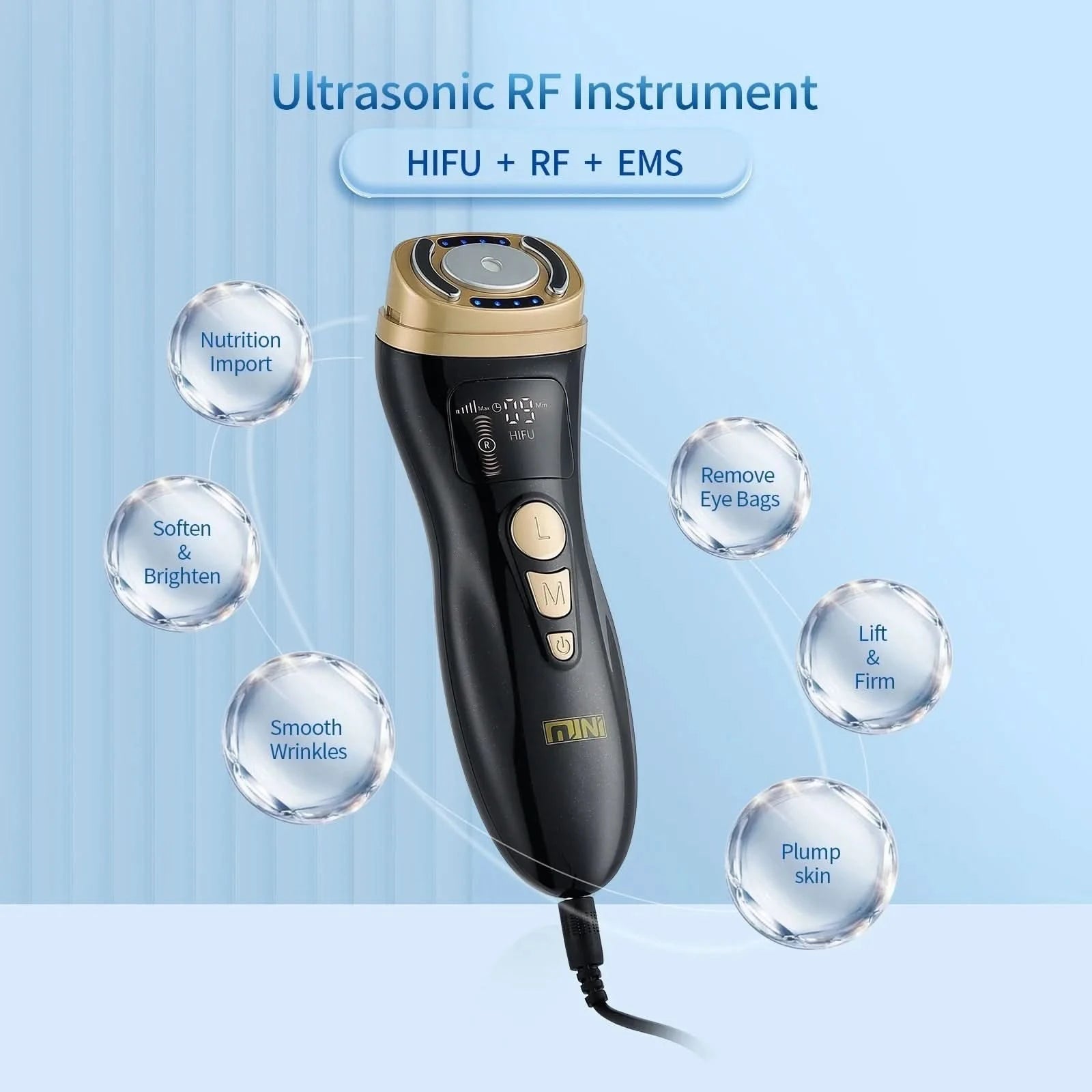 Mini HIFU Machine for Youthful Skin Lifting Device Clean Vanilla Store