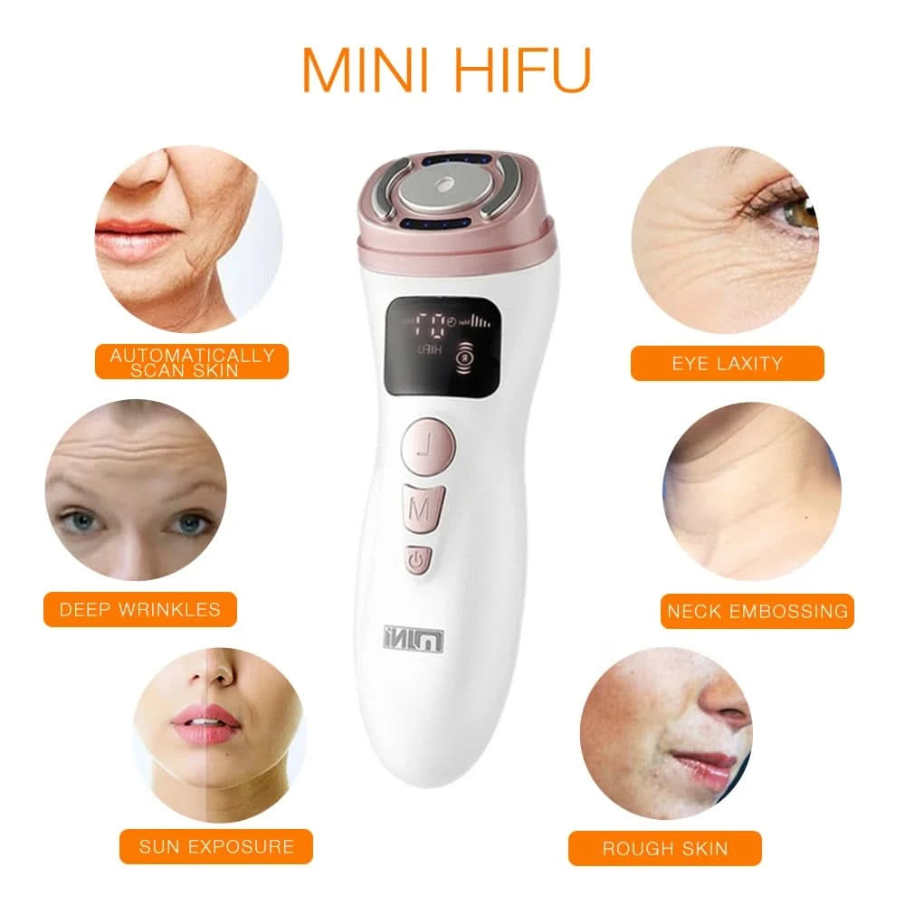 Mini HIFU Machine for Youthful Skin Lifting Device Clean Vanilla Store