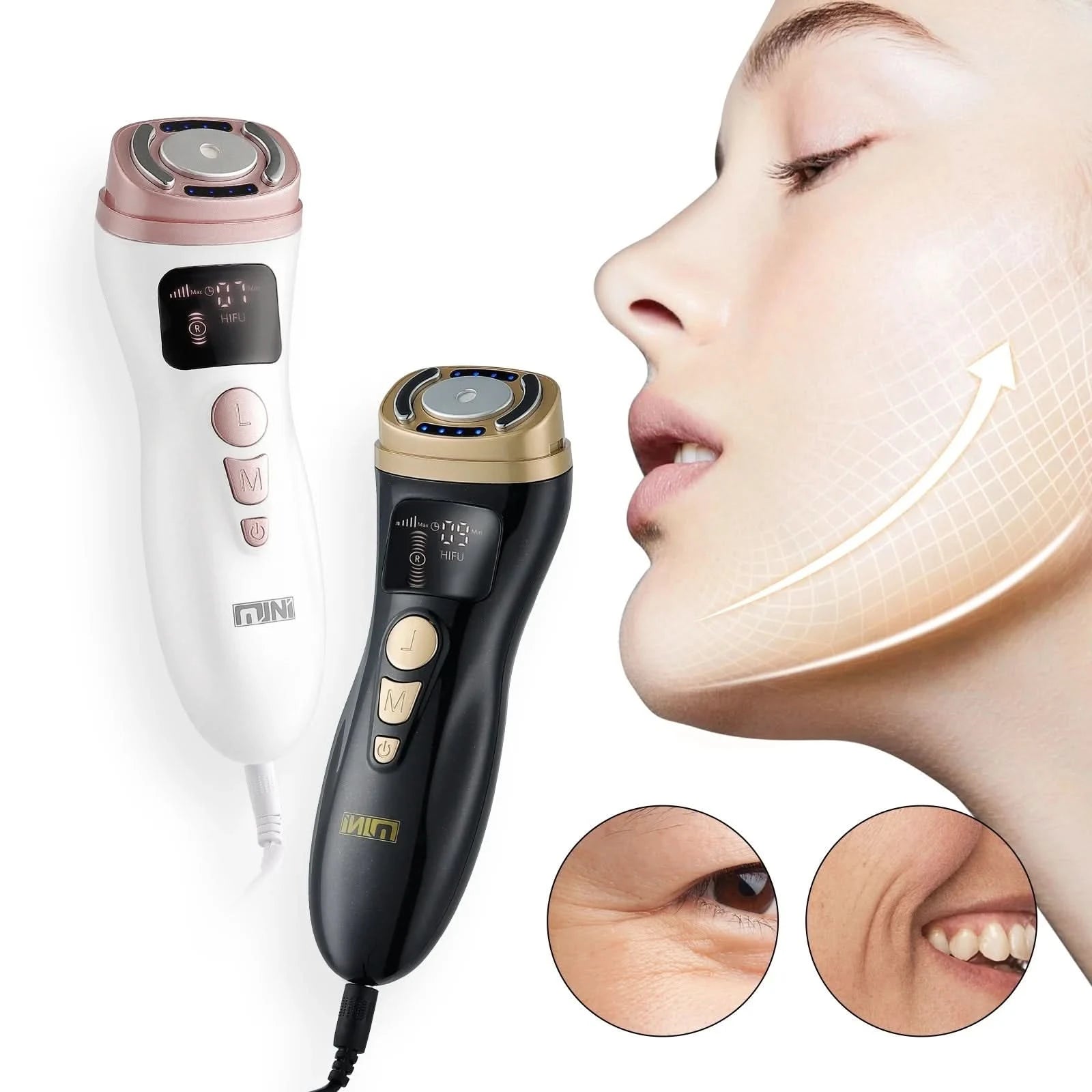 Mini HIFU Machine for Youthful Skin Lifting Device Clean Vanilla Store