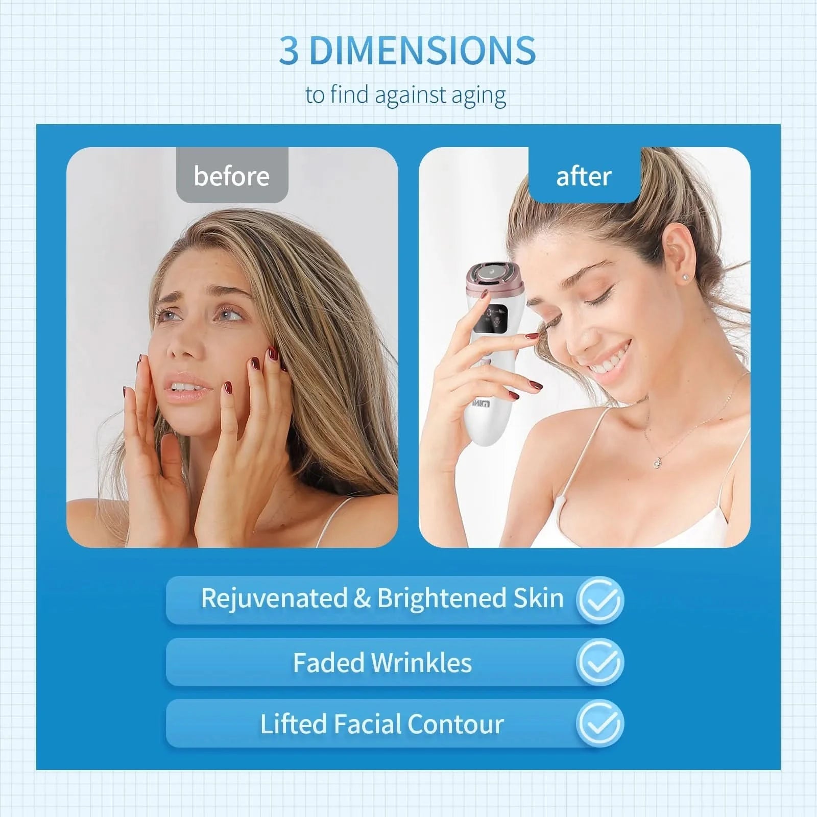 Mini HIFU Machine for Youthful Skin Lifting Device Clean Vanilla Store