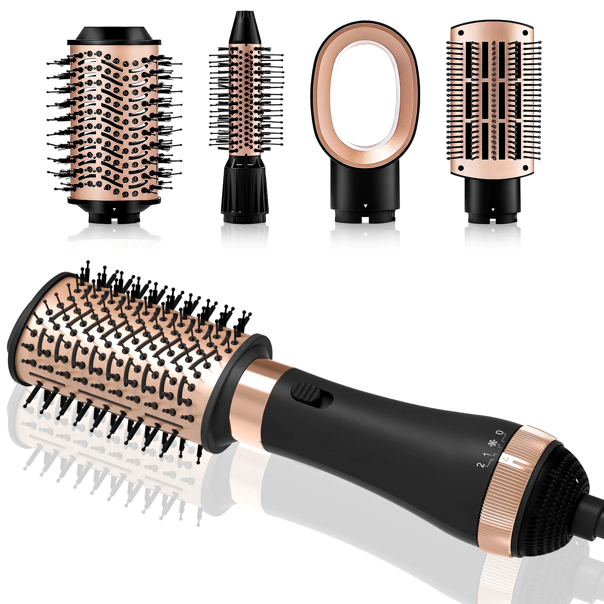 Professional Blow Dryer Brush 4 In 1 for Easy Styling Clean Vanilla Store