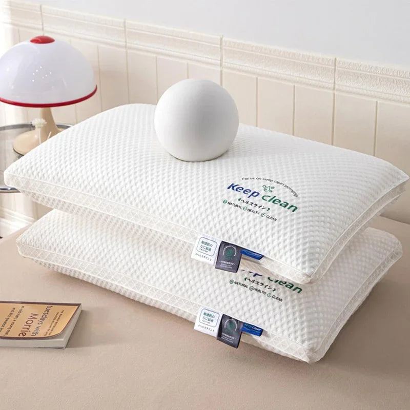 3D Neck Pillow with High Elasticity for Relaxation Clean Vanilla Store