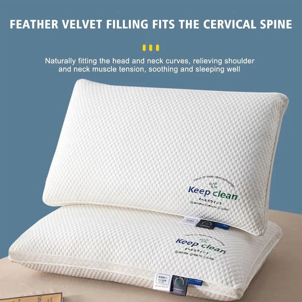 3D Neck Pillow with High Elasticity for Relaxation Clean Vanilla Store