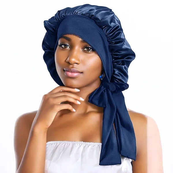 100% Pure Mulberry Silk Bonnet for Hair Care Clean Vanilla Store