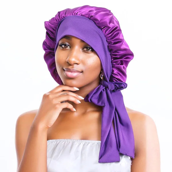 100% Pure Mulberry Silk Bonnet for Hair Care Clean Vanilla Store