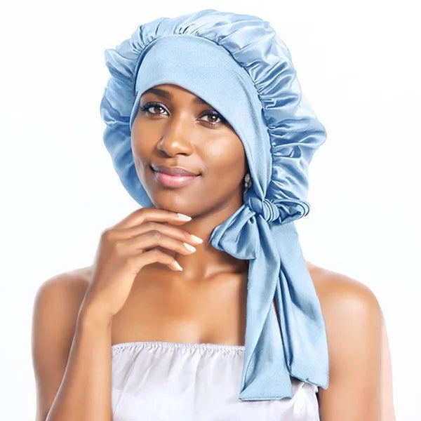 100% Pure Mulberry Silk Bonnet for Hair Care Clean Vanilla Store