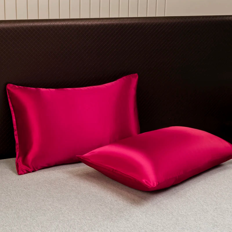 Solid Satin Bedding Set - Luxurious Sleep Experience Clean Vanilla Store