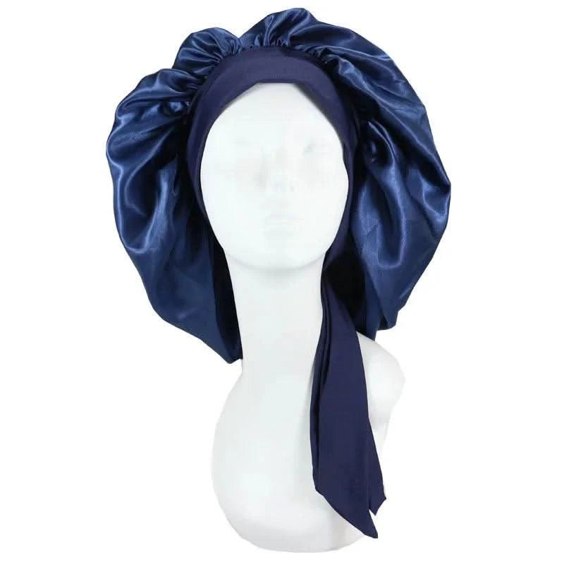 Satin Sleeping Hat Night Sleep Cap for Comfort Clean Vanilla Store